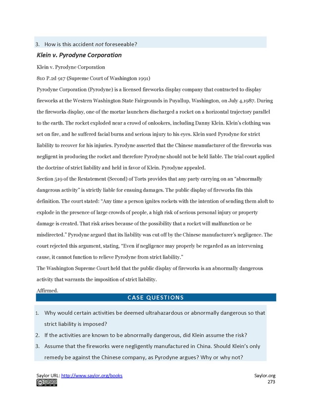 Business Law and the Legal Environment - Page 273